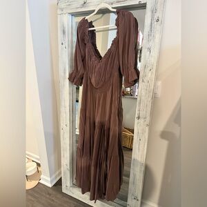 Brown Dress